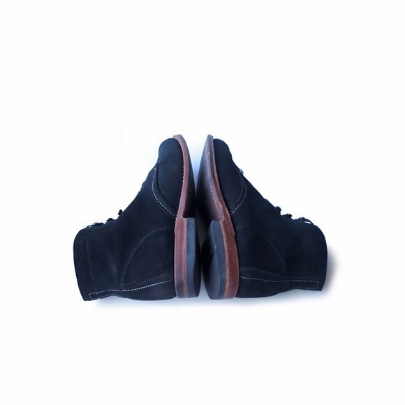 Wolverine 1000 Mile Boot Womens 7.5 Black Suede Leather Lace Up Boots USA - Picture 4 of 10